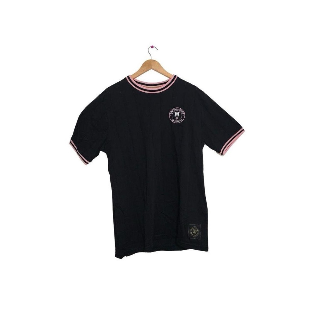 ⭐️ FOOTBALL TOWN T-shirt M GOAT in black & pink